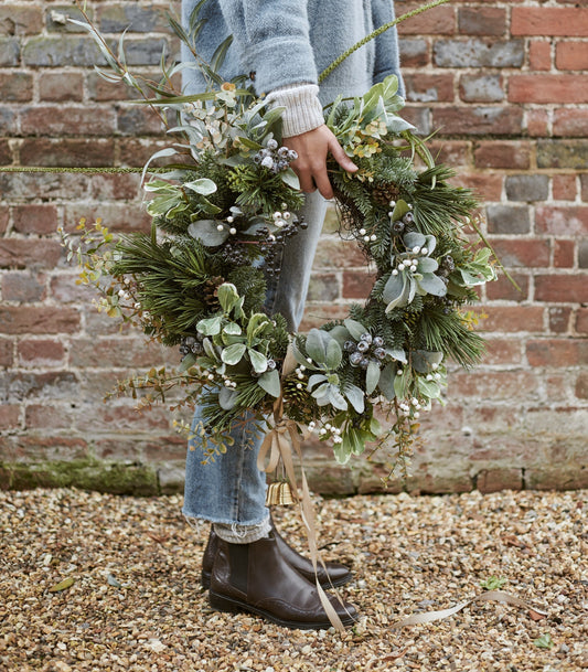 How to make a Christmas wreath