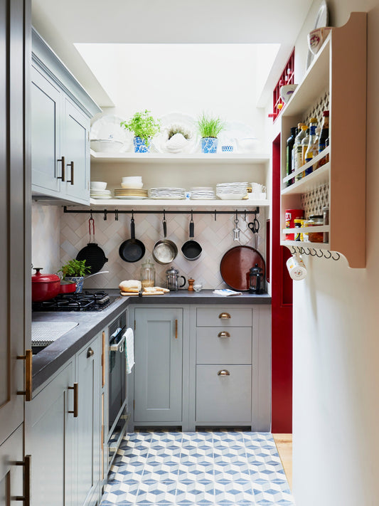 A super small Suffolk kitchen