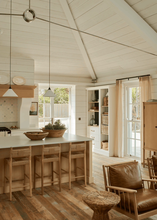 Open-plan kitchen