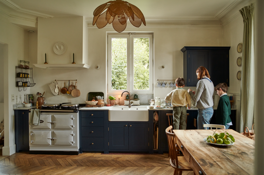 Neptune Suffolk Navy Kitchen Paris