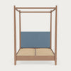 Wardley King Size Four Poster Bed, Oak