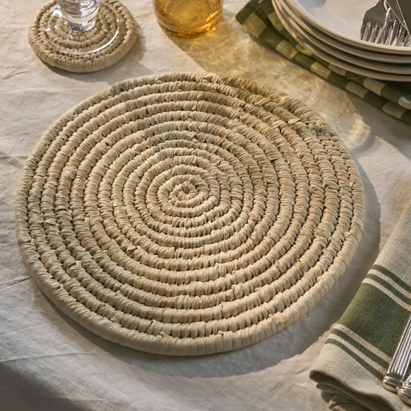 Ashdown Round Placemats, set of 4