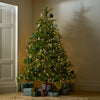 Blue Noel Christmas Tree Set, 7ft Pre-Lit Tree