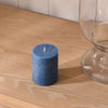 Blyton Pillar Candle, Blakeney Blue