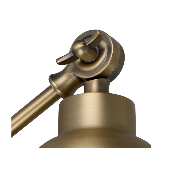 Neptune Accessories_Lighting_Wall lights default Brompton Small Antique Brass Wall Light