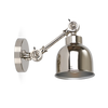Neptune Accessories_Lighting_Wall lights default Brompton Small Nickel Wall Light