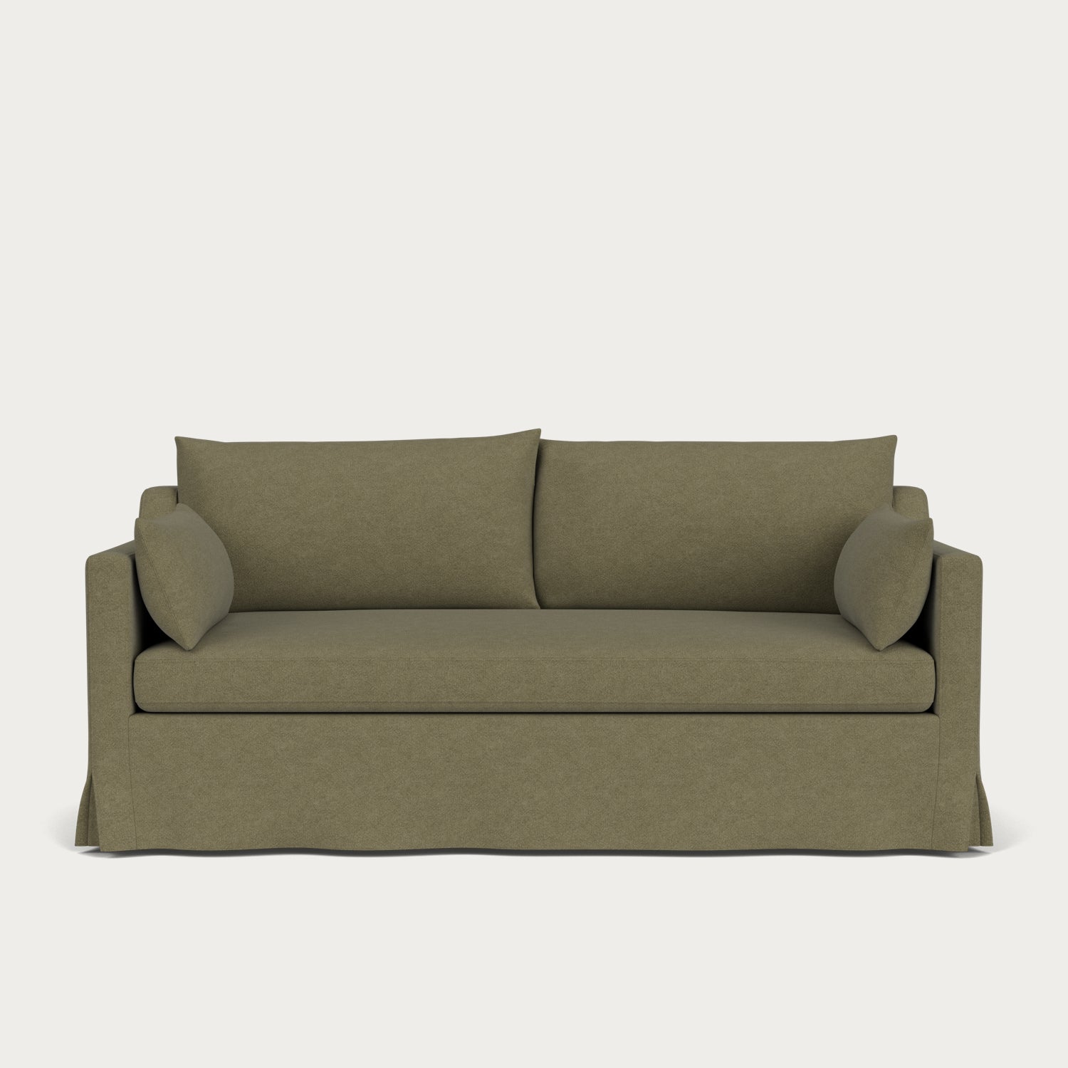 Neptune Sofas Large Eliza Loose Cover Sofa, Signature Moss