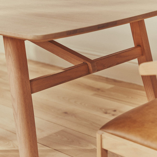 Neptune Tables Borough 8 Seater Rectangular Dining Table, Natural Oak