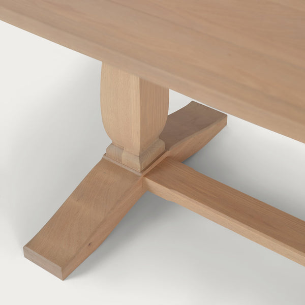 Neptune Tables Harrogate 6-10 Seater Extendable Dining Table, Natural Oak