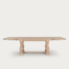 Neptune Tables Balmoral 6-10 Seater Extendable Dining Table, Natural Oak