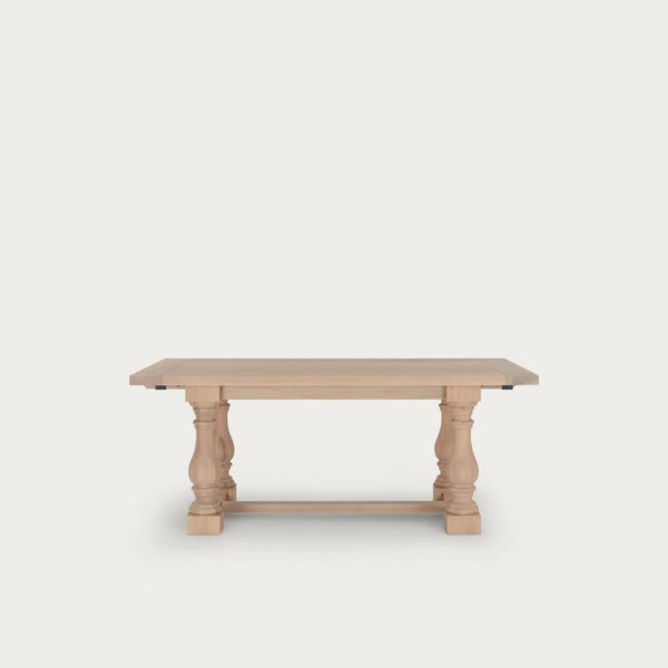 Neptune Tables Balmoral 6-10 Seater Extendable Dining Table, Natural Oak