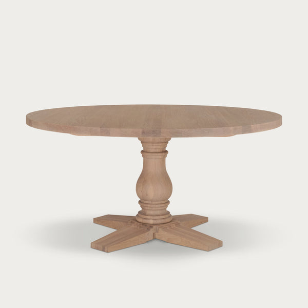 Neptune Tables Balmoral 6 Seater Round Dining Table, Natural Oak