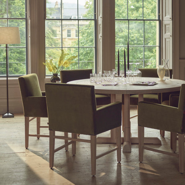 Neptune Furniture_Living & dining furniture_Dining tables default Battersea 6 Seater Round Oak Dining Table