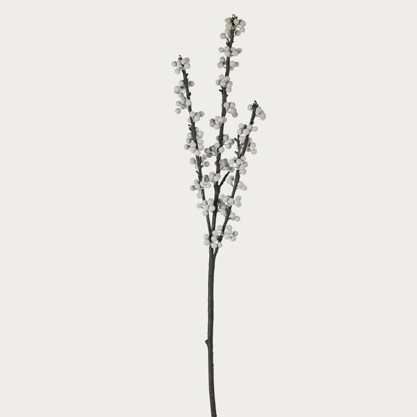 Neptune Seasonal_Christmas_Christmas accessories default Faux Bay Berry Spray, Grey