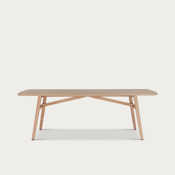 Neptune Tables Borough 8 Seater Rectangular Dining Table, Natural Oak