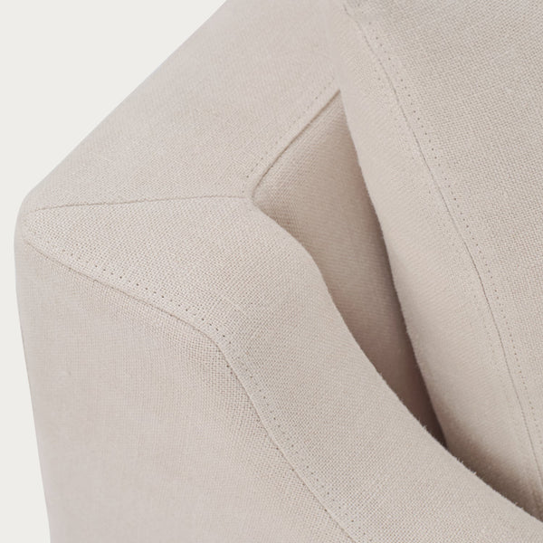 Neptune Furniture_Upholstery_Sofas default Renewed Eliza Armchair - Sig Lin Moss - Natural Oak Legs