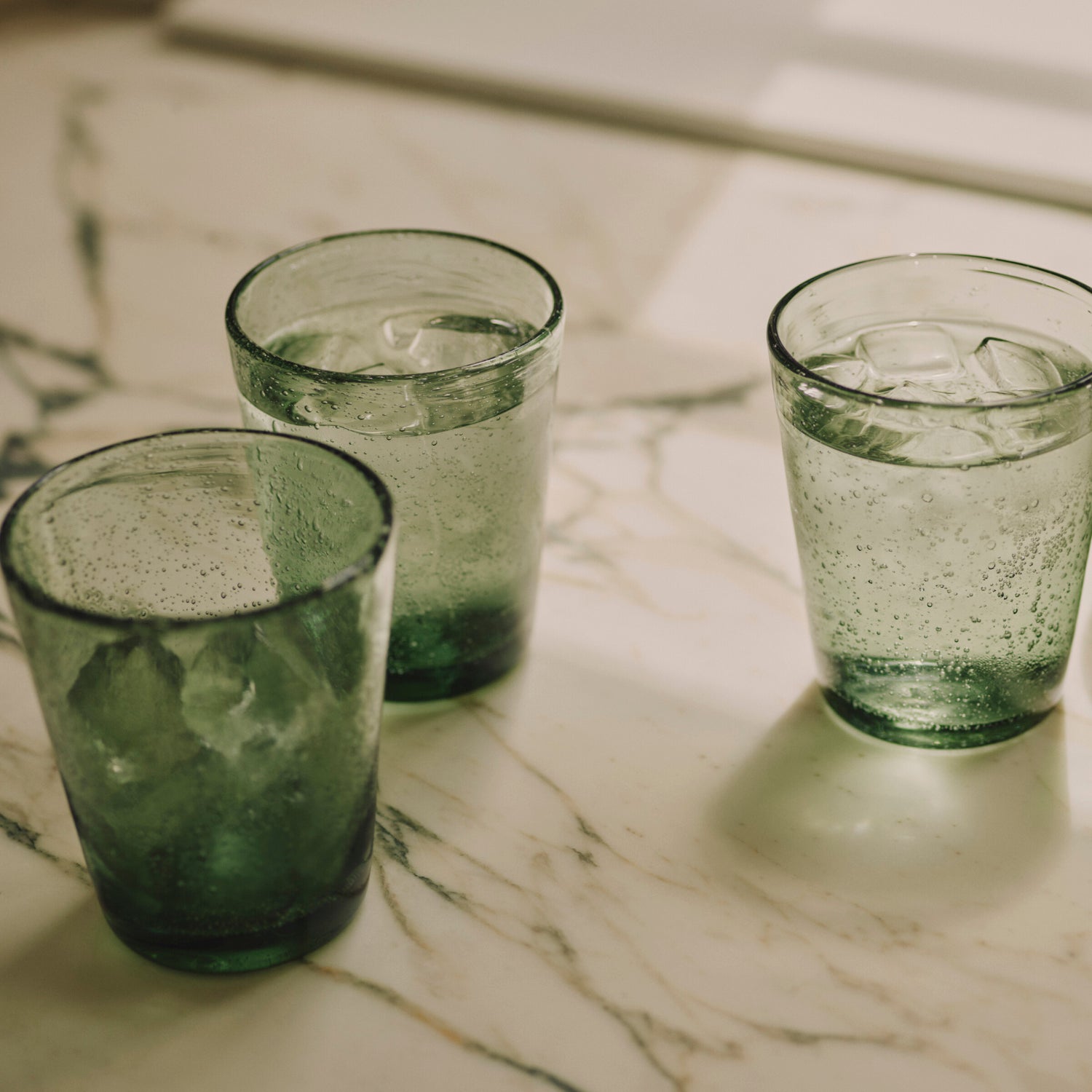 Neptune Accessories_Tabletop_Glassware Forest Ella Glass Tumbler, Set of 6