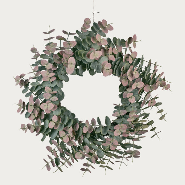 Neptune Accessories_Living accessories_Faux flowers & plants default Eucalyptus Wreath, Light Russet