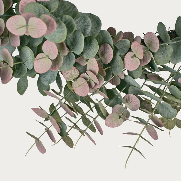 Neptune Accessories_Living accessories_Faux flowers & plants default Eucalyptus Wreath, Light Russet