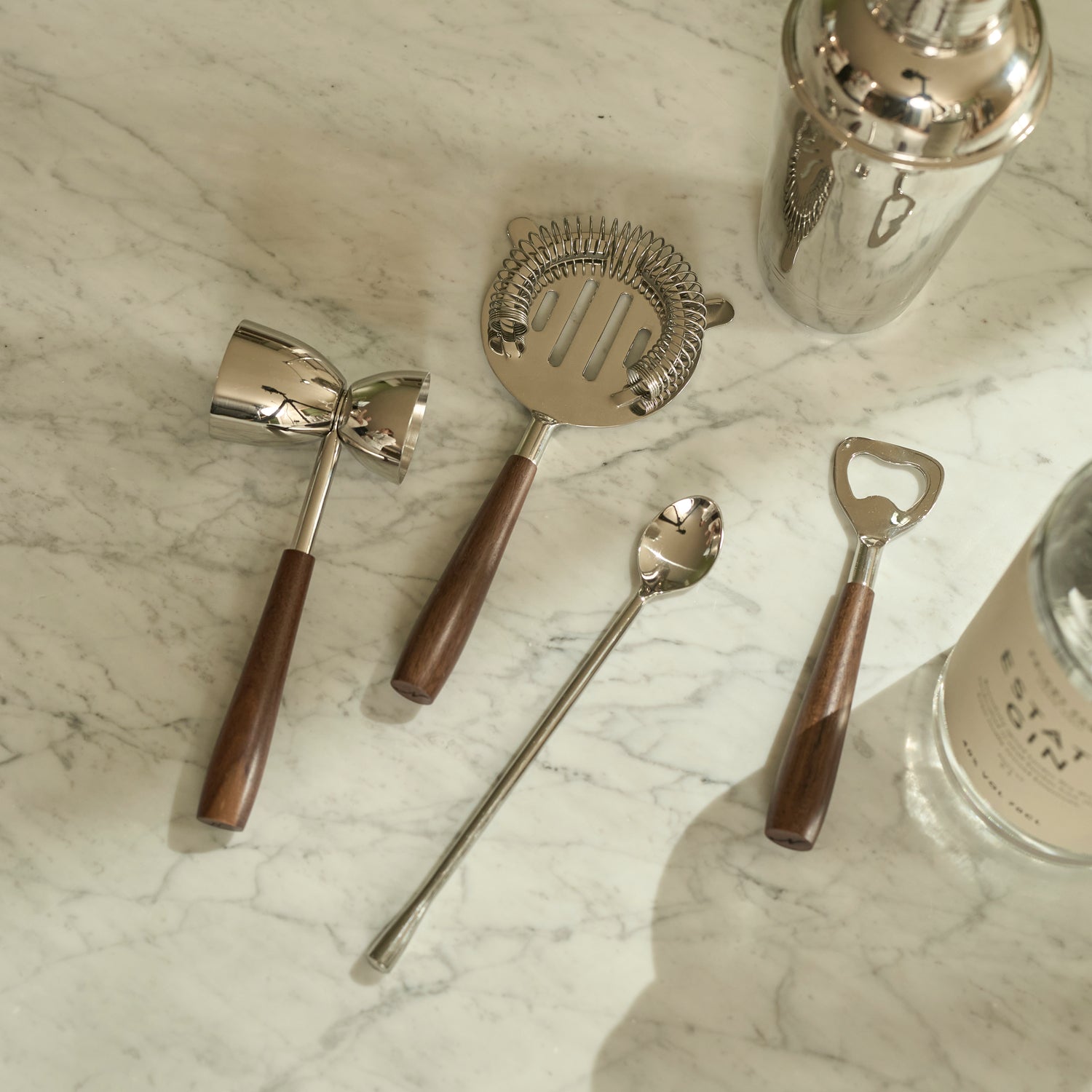 Neptune Accessories_Tabletop_Kitchen access default Holland Stainless Steel Bar Tools, 4pc Set