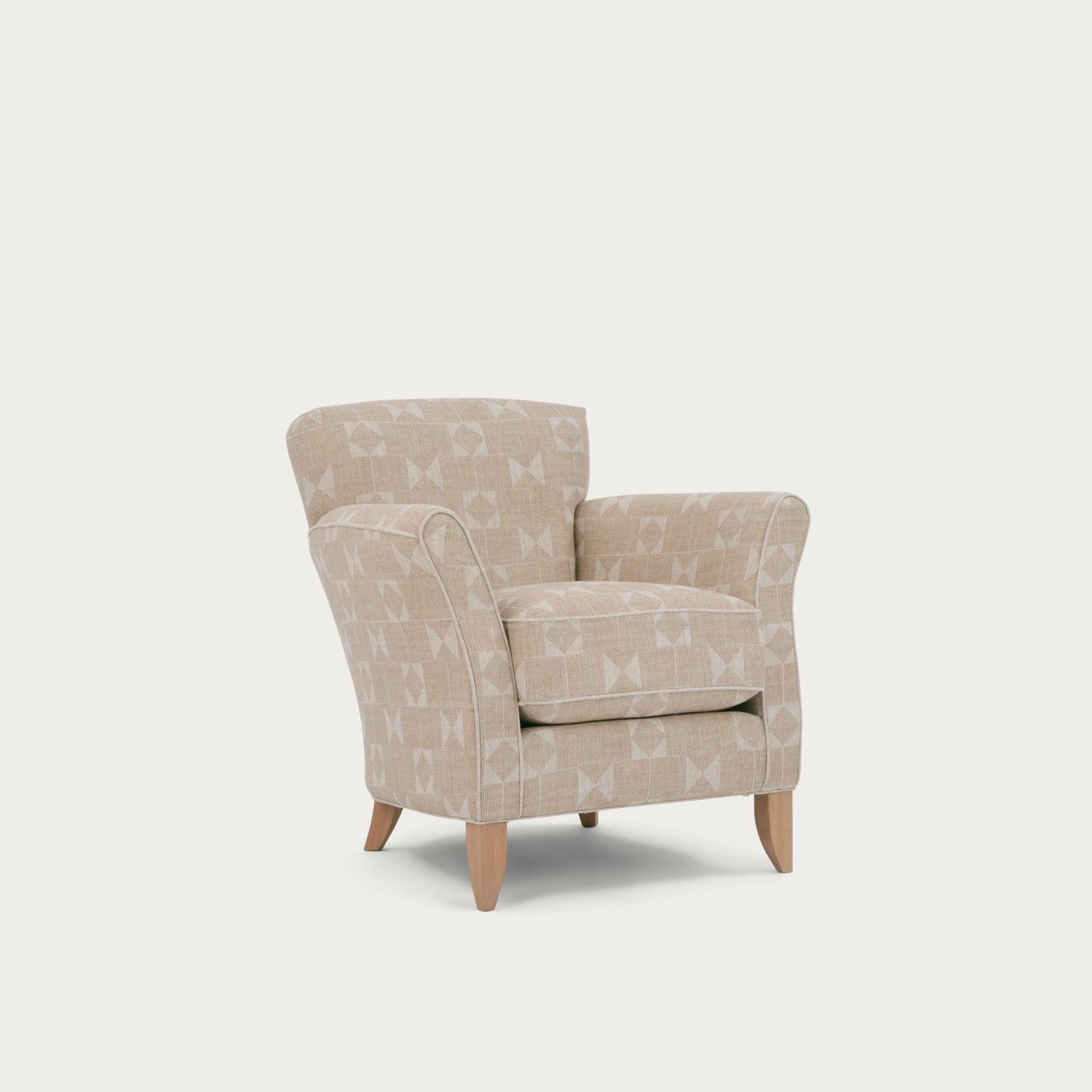 Neptune Furniture_Upholstery_Accent chairs default Matilda Chair, Natural Flag