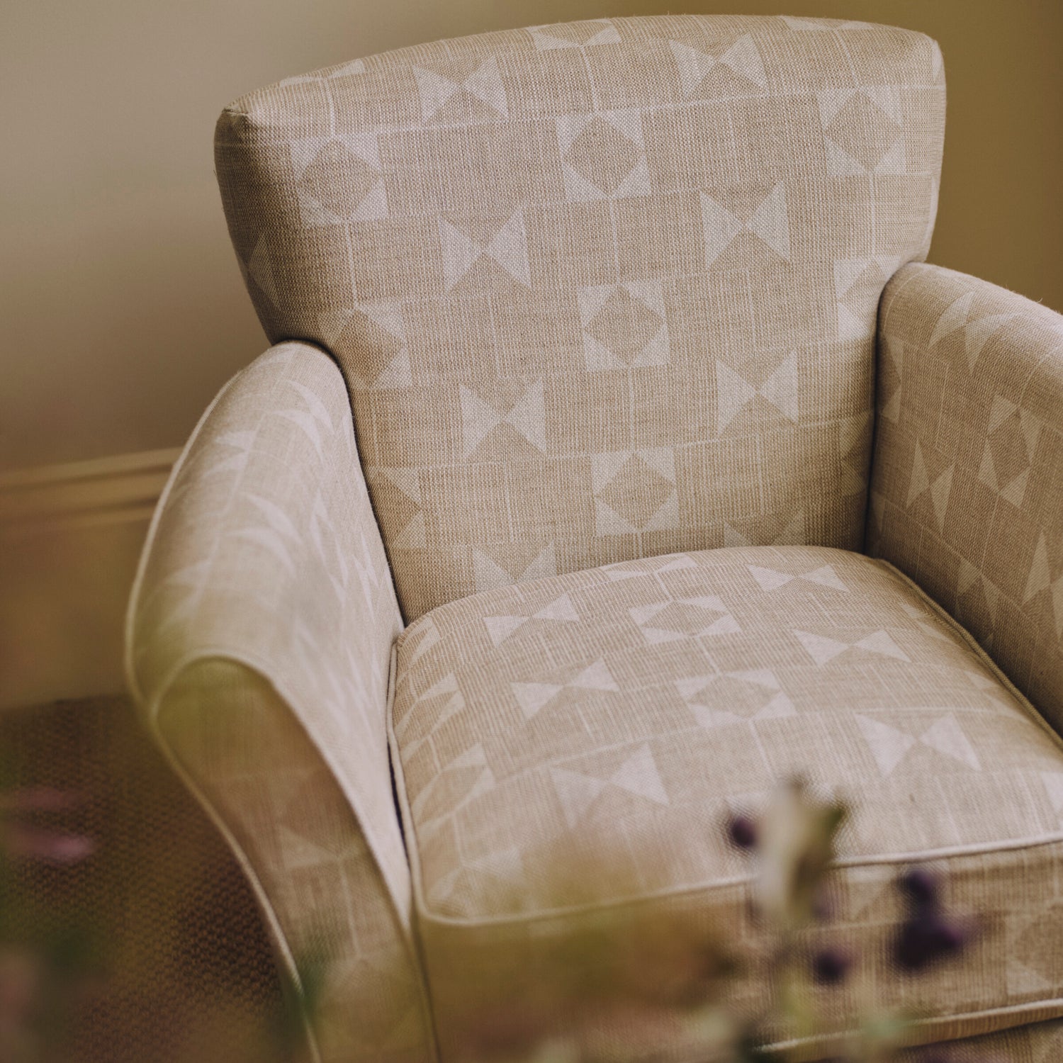 Neptune Furniture_Upholstery_Accent chairs default Matilda Chair, Natural Flag