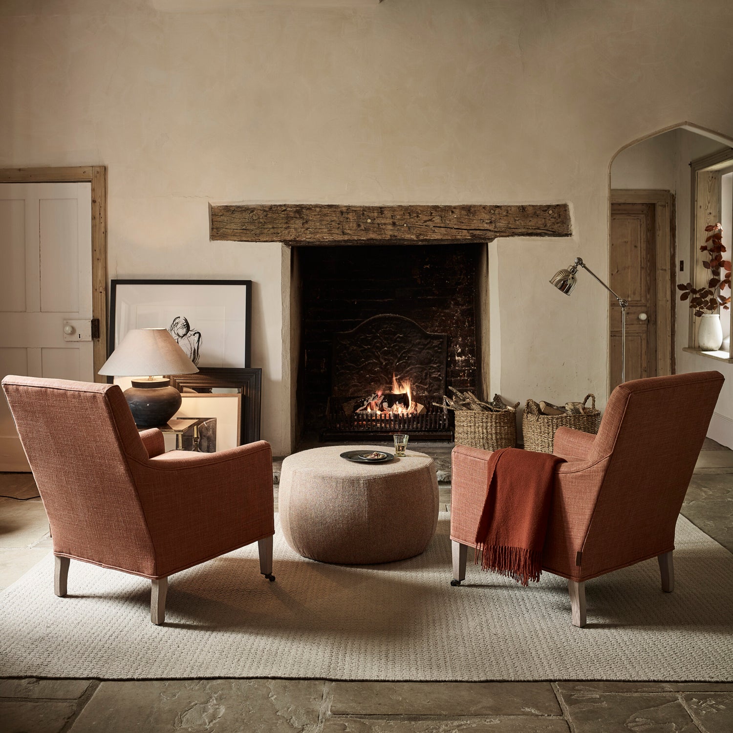 Neptune Footstools & Ottomans Milo Large Footstool