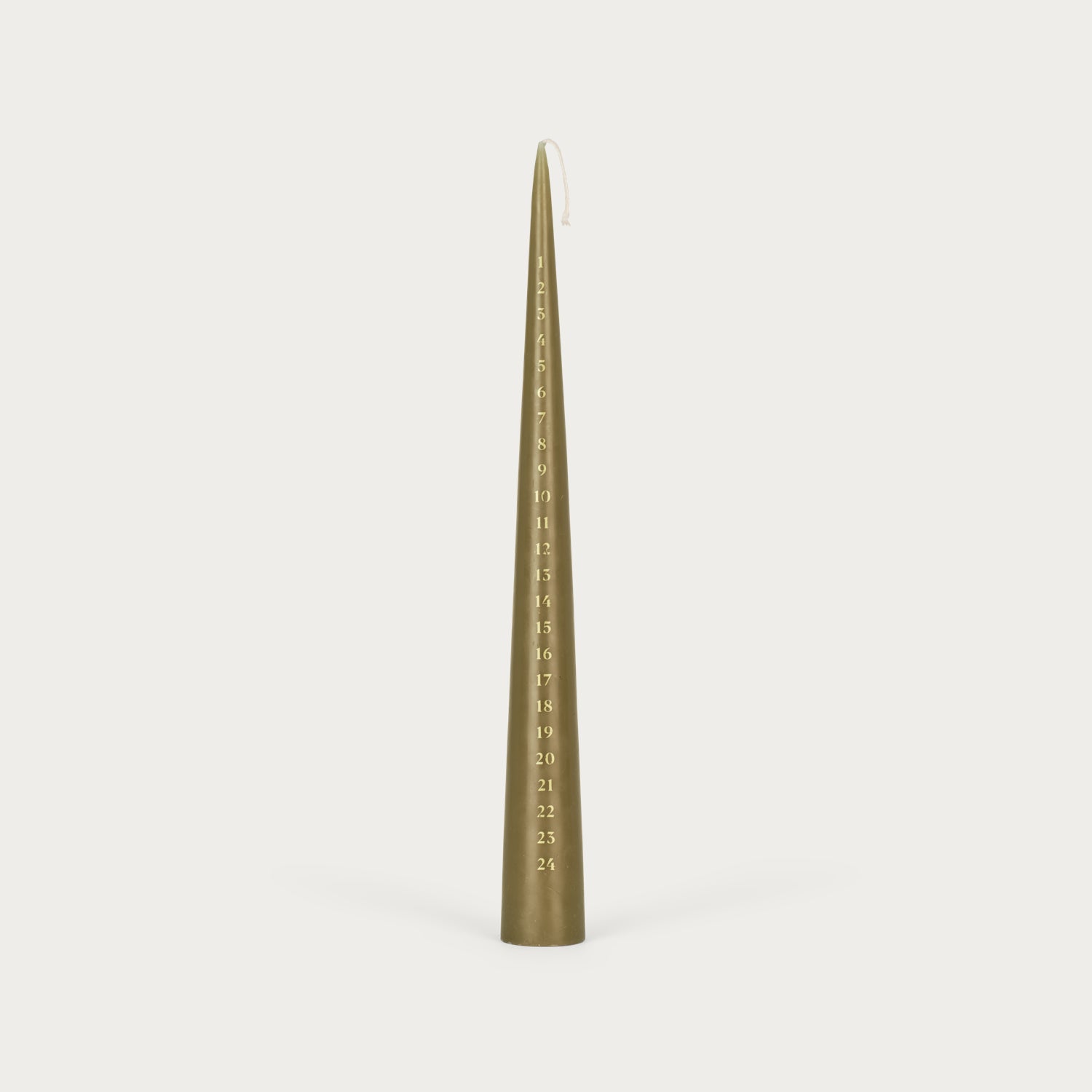 Neptune Seasonal_Christmas_Christmas accessories default Morden Advent Candle, Olive
