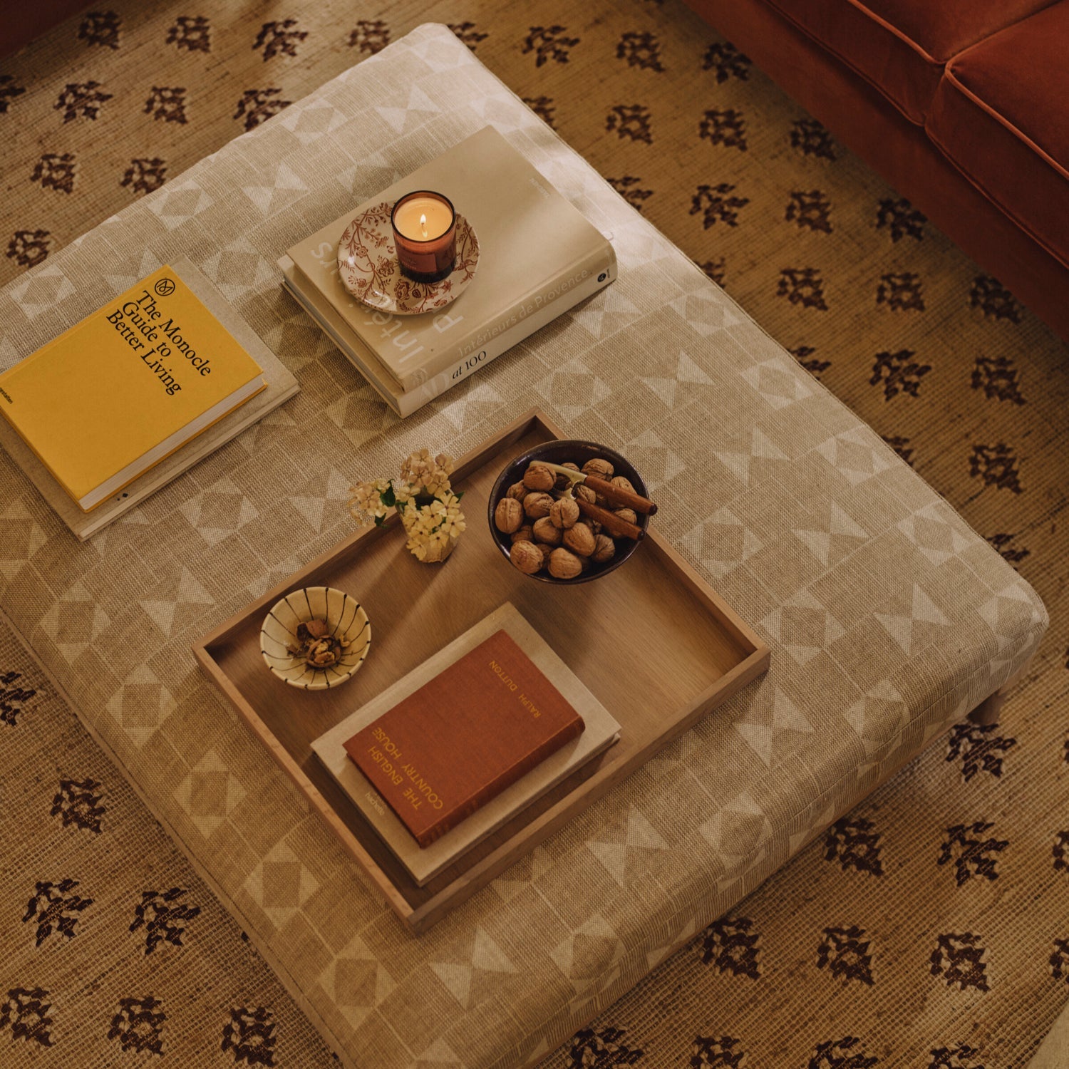 Neptune Furniture_Upholstery_Foot stools default Ophelia Large Footstool, Natural Flag