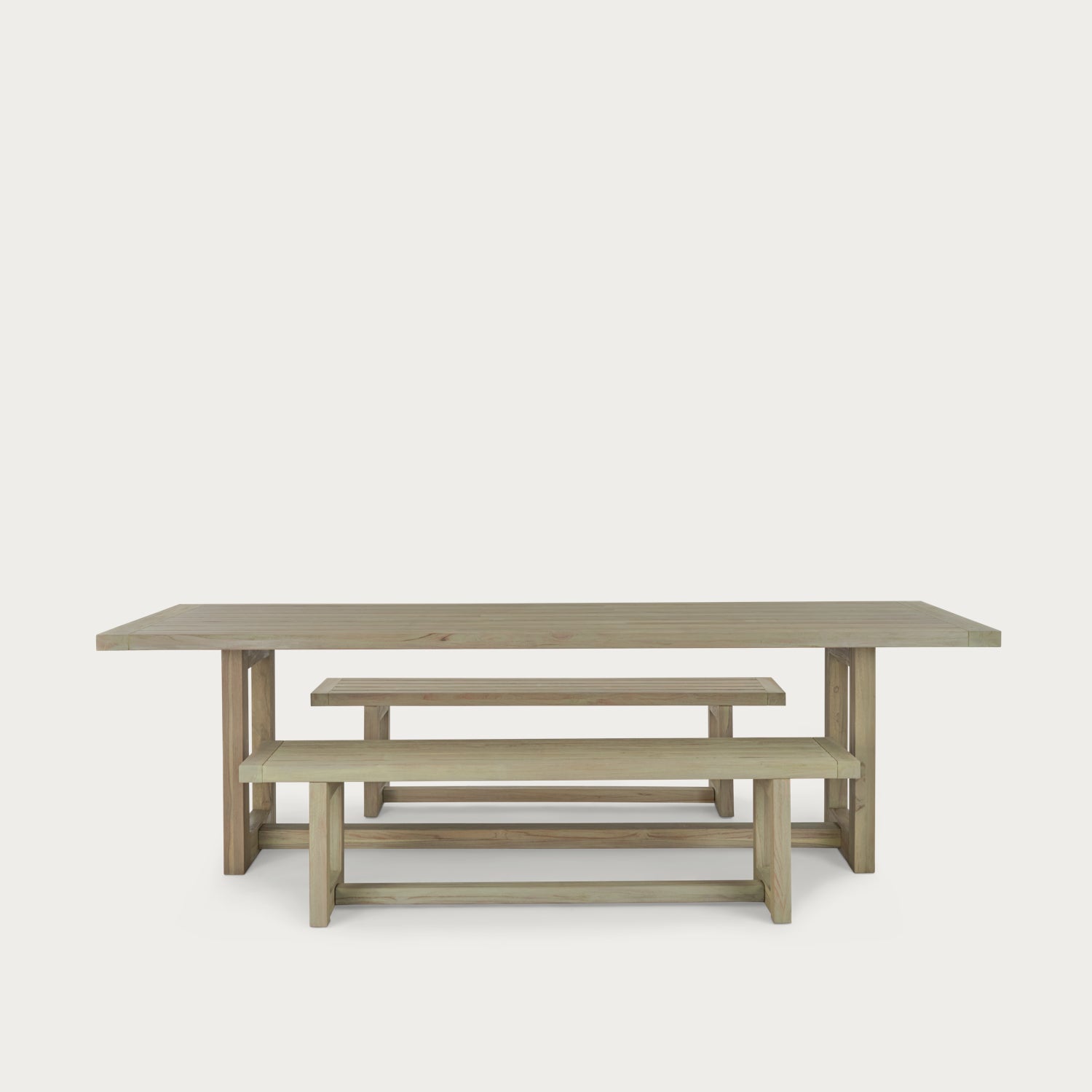 Neptune Garden Sets Pembrey 8 Seater Dining Set with Benches