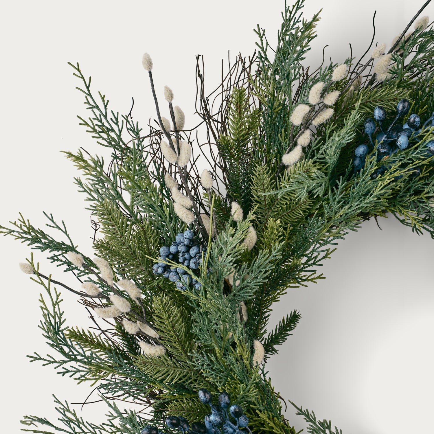 Neptune Seasonal_Christmas_Christmas accessories default Pussy Willow & Foliage Wreath