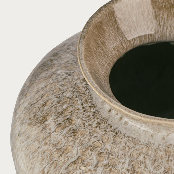 Neptune Accessories_Living accessories_Decorative accessories default Verwood Ceramic Urn Vase, Beige