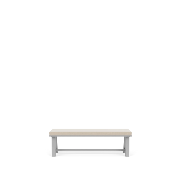 Arundel 2-3 Seater Bench Cushion, Linara Linen Natural