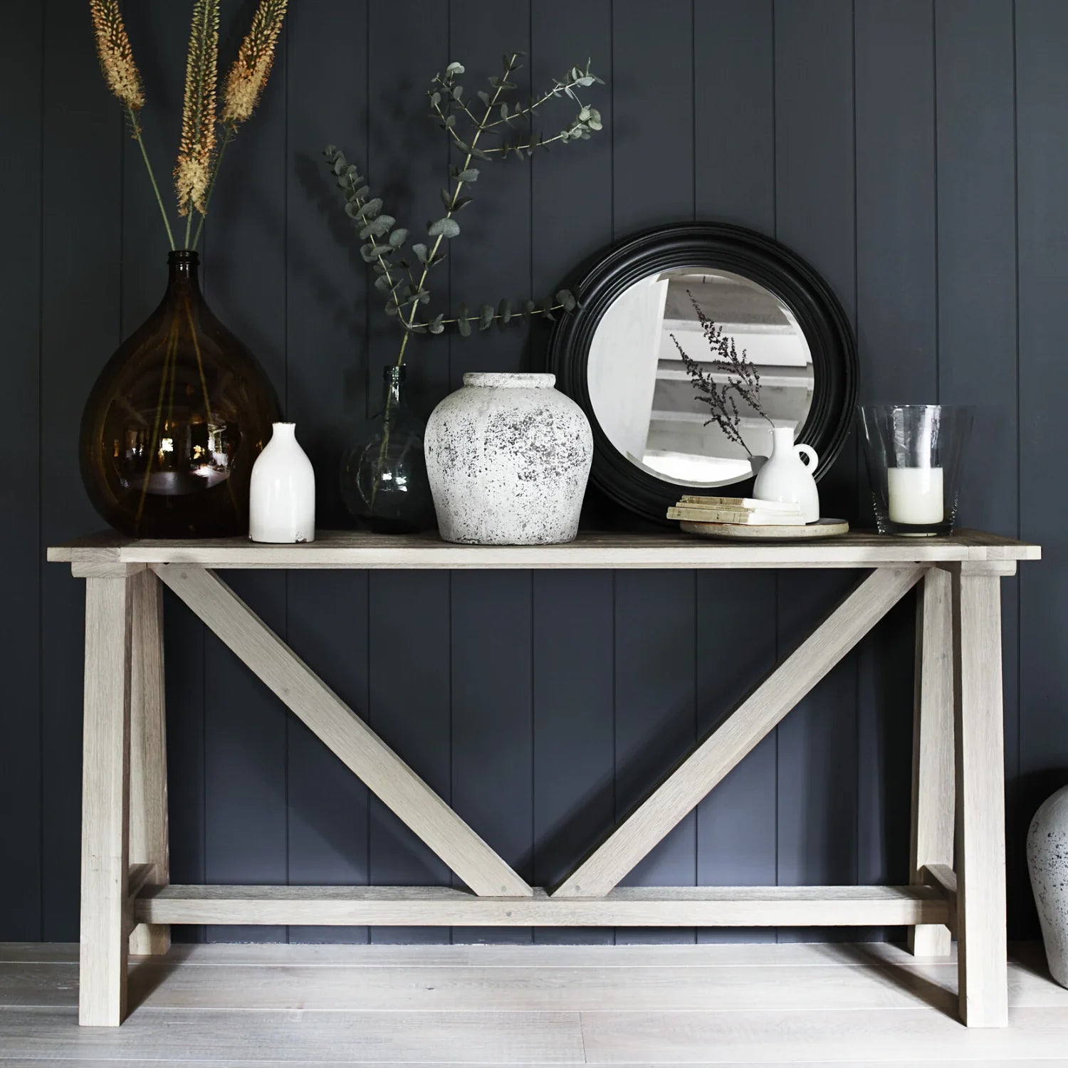 Neptune Furniture_Living & dining furniture_Living & dining storage default Arundel Large Oak Console Table