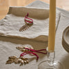 Neptune Seasonal_Christmas_Christmas tree decorations default Ashridge Ash Leaf Hanging Decoration, Bronze