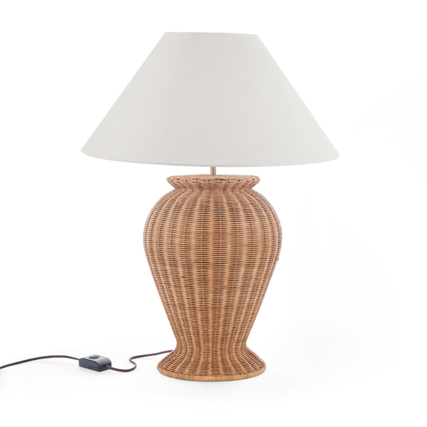 Neptune Accessories_Lighting_Table lamps Athena Large Rattan Table Lamp