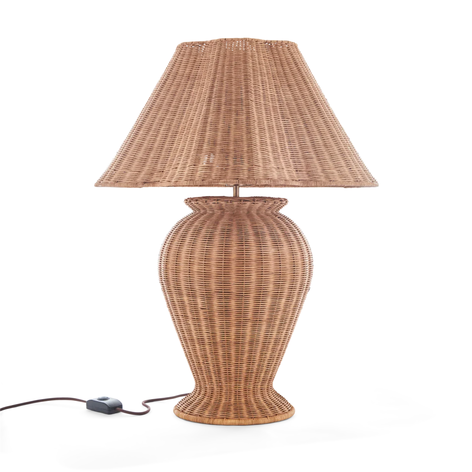 Neptune Accessories_Lighting_Table lamps Athena Large Rattan Table Lamp