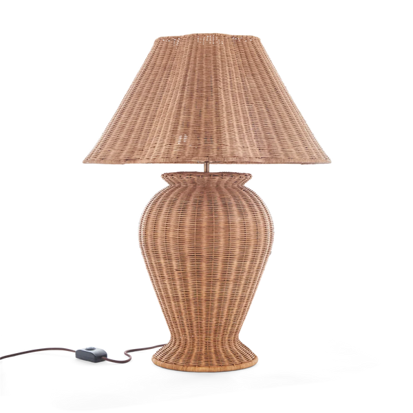Neptune Accessories_Lighting_Table lamps Athena Large Rattan Table Lamp