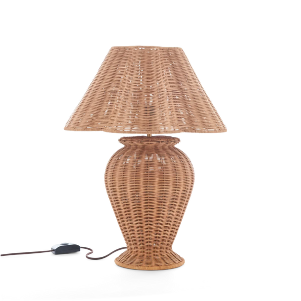 Neptune Accessories_Lighting_Table lamps Athena Medium Rattan Table Lamp