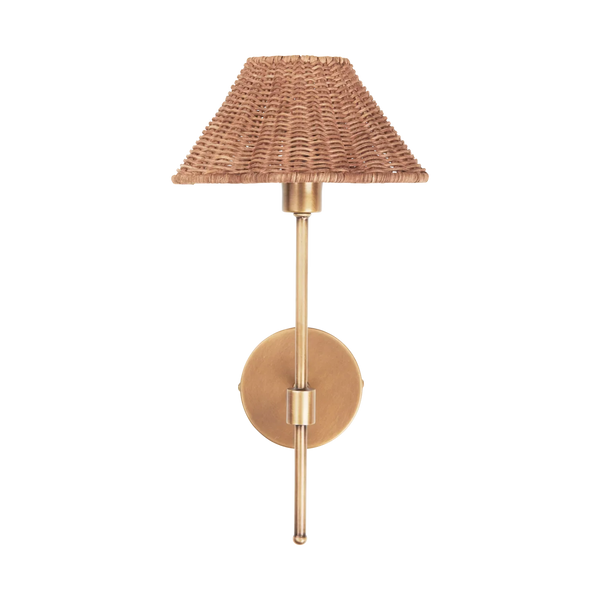 Neptune Accessories_Lighting_Wall lights default Athena Rattan Mini Wall Light