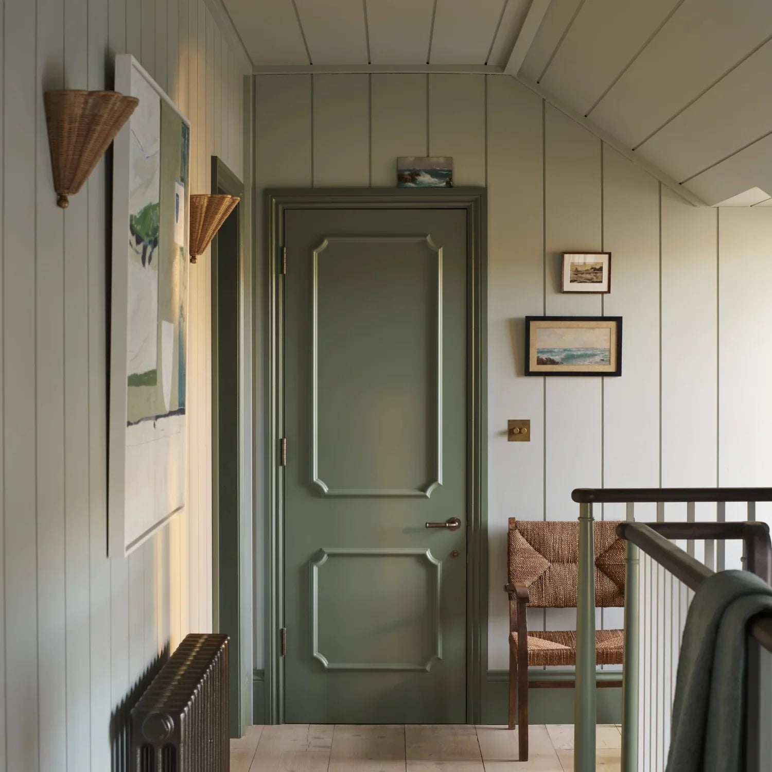 Neptune Accessories_Lighting_Wall lights default Athena Rattan Wall Uplighter