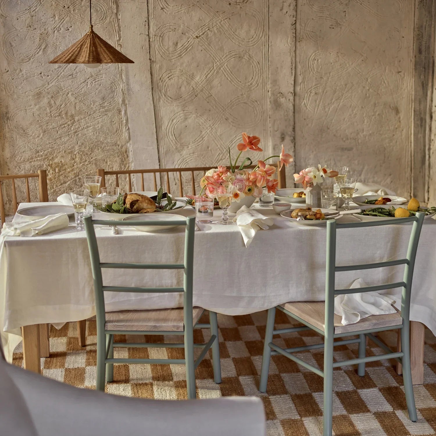 Neptune Accessories_Lighting_Pendants default Athena Rattan Pendant Light