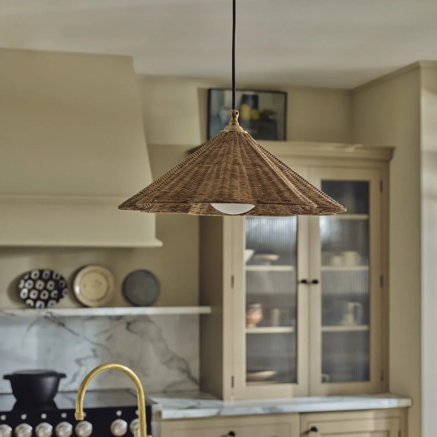 Neptune Accessories_Lighting_Pendants default Athena Rattan Pendant Light