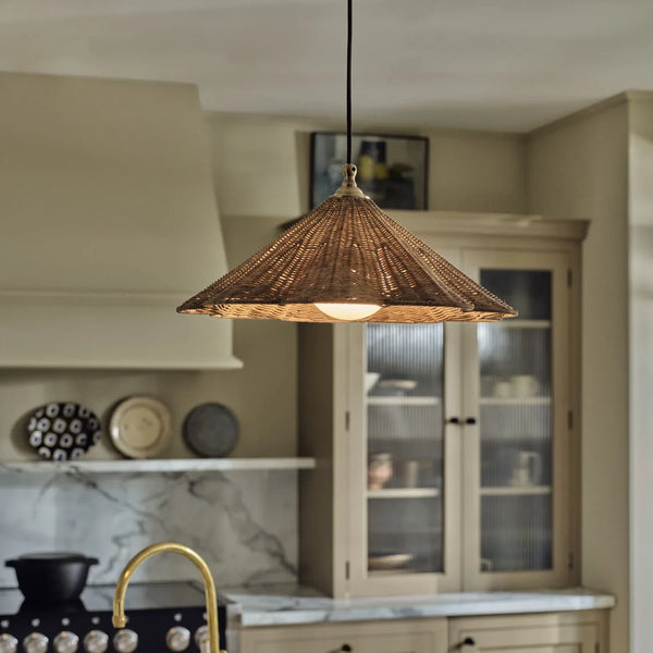 Neptune Accessories_Lighting_Pendants default Athena Rattan Pendant Light