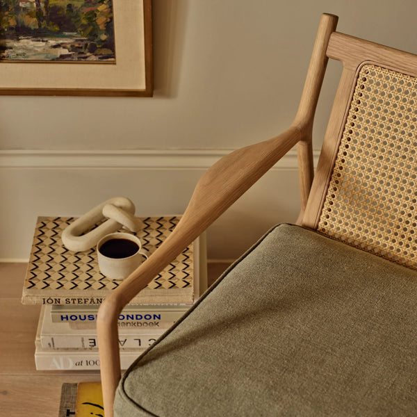 Neptune Furniture_Upholstery_Accent & arm chairs default Audley Armchair, Signature Linen Moss
