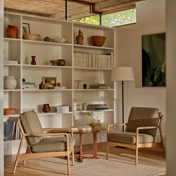 Neptune Furniture_Upholstery_Accent & arm chairs default Audley Armchair, Signature Linen Moss