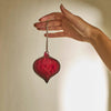 Neptune Seasonal_Christmas_Christmas tree decorations default Avery Glass Drop Bauble, Merlot - Set of 6