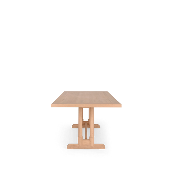 Neptune Battersea 8 Seater Oak Dining Table Side View