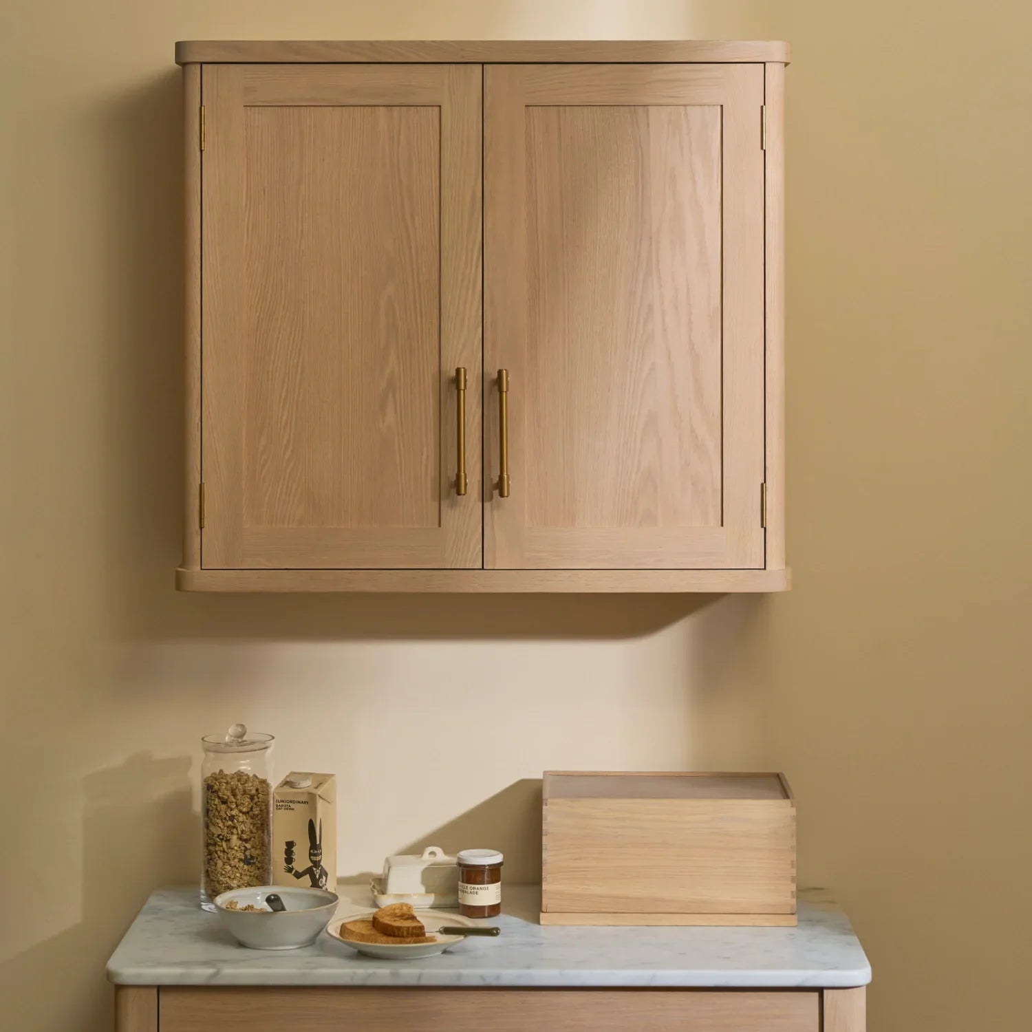 Neptune Kitchen_Kitchen furniture_Kitchen other default Borough Oak Kitchen Wall Cabinet