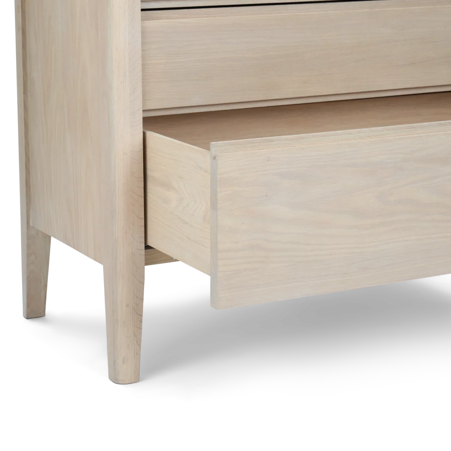 Neptune Kitchen_Kitchen furniture_Kitchen free standing default Borough Freestanding Oak Pan Drawer with Marble Top